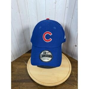 Chicago Cubs New Era 9Forty Baseball Hat Cap Adjustable Back Blue MLB